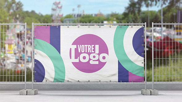 bâche publicitaire